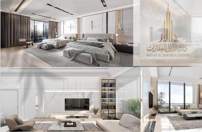 Apartment - 1 Bedroom - 2 Bathrooms for sale in Corniche Tower - Ajman Corniche Road - Ajman