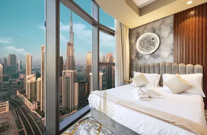 Hotel  and  Hotel Apartment - 3 Bedrooms - 4 Bathrooms for rent in Paramount Tower Hotel  and  Residences - Business Bay - Dubai