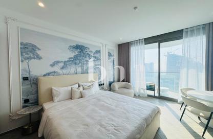 Apartment - Studio - 1 for rent in Peninsula Three - Peninsula - Business Bay - Dubai