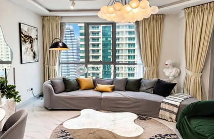 Apartment - 2 - 2 for rent in The Torch - Dubai Marina - Dubai
