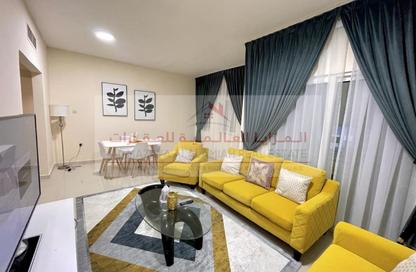 Apartment - 1 Bedroom - 2 Bathrooms for rent in AL Wazzan Building A - Al Majaz 3 - Al Majaz - Sharjah