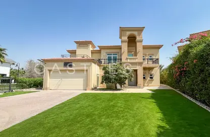 Villa - 5 Bedrooms - 6 Bathrooms for rent in Entertainment Foyer - Mediterranean Clusters - Jumeirah Islands - Dubai