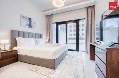 Apartment - Studio - 1 for rent in SOL Bay - Business Bay - Dubai