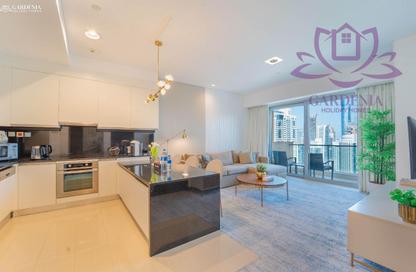 Apartment - 1 - 2 for rent in JW Marriott Hotel Marina - Dubai Marina - Dubai
