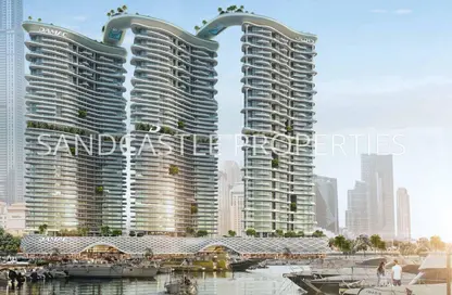 شقة - غرفة نوم - 1 حمام للبيع في بناية ايه - داماك باي - دبي هاربور - دبي