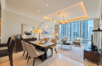 Apartment - 1 - 2 for rent in The Address Residence Fountain Views 2 - The Address Residence Fountain Views - Downtown Dubai - Dubai