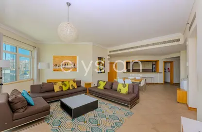 Apartment - 5 Bedrooms - 4 Bathrooms for rent in Al Das - Shoreline Apartments - Palm Jumeirah - Dubai