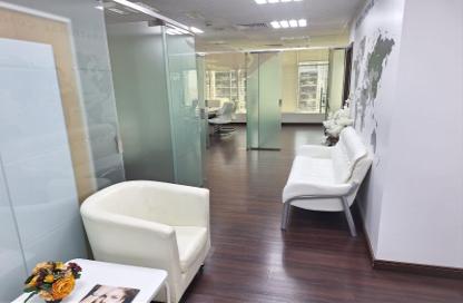 Office Space - Studio - 1 for rent in Clover Bay Tower - Business Bay - Dubai