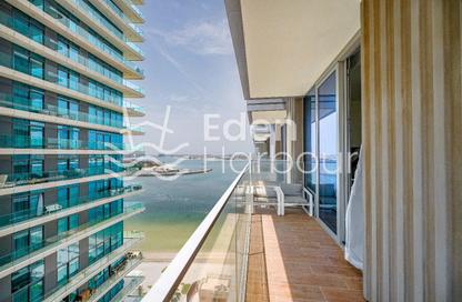 شقة - غرفة نوم - 1 حمام للايجار في برج Beach Isle 1 - بيتش آيل - إعمار بيتشفرونت - دبي هاربور - دبي