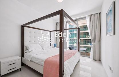 Apartment - 1 Bedroom - 1 Bathroom for rent in Beach Isle Tower 1 - Beach Isle - Emaar Beachfront - Dubai Harbour - Dubai