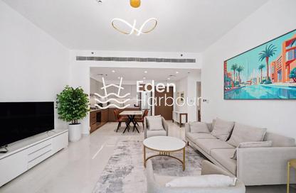 Apartment - 1 Bedroom - 1 Bathroom for rent in Beach Isle Tower 1 - Beach Isle - Emaar Beachfront - Dubai Harbour - Dubai