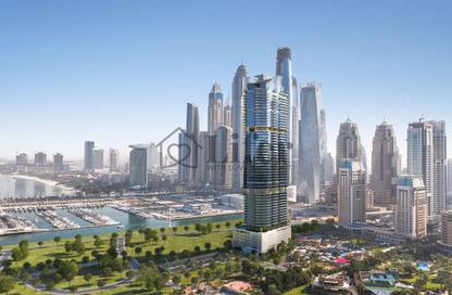 Apartment - 3 Bedrooms - 4 Bathrooms for sale in Al Habtoor Grand Resort Autograph Collection - Dubai Marina - Dubai