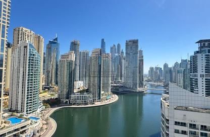 Penthouse - 5 Bedrooms - 6 Bathrooms for rent in Orra Harbour Residences and Hotel Apartments - Dubai Marina - Dubai