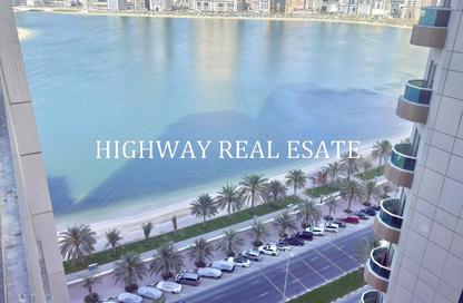 Apartment - 1 - 2 for rent in Palm Tower - Al Khan Lagoon - Al Khan - Sharjah