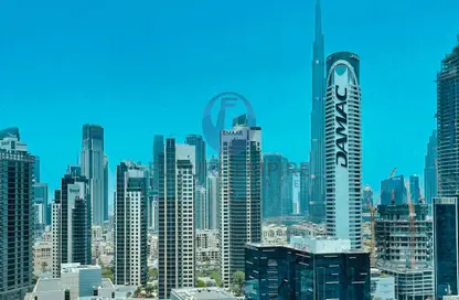 شقة - غرفة نوم - 2 حمامات للايجار في ماجيستك تاور - شارع الابراج - الخليج التجاري - دبي