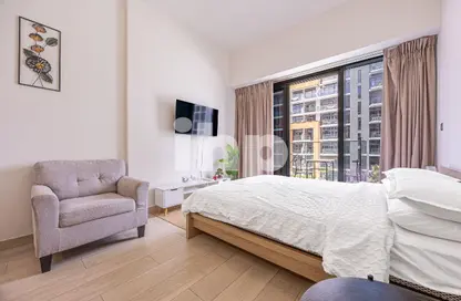 Apartment - Studio - 1 Bathroom for rent in Azizi Riviera 42 - AZIZI Riviera - Meydan One - Meydan - Dubai