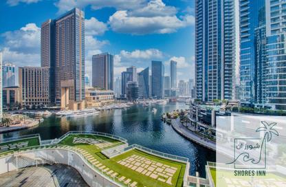 Apartment - 1 Bedroom - 1 Bathroom for rent in Continental Tower - Dubai Marina - Dubai