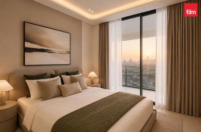 Apartment - Studio - 1 for rent in Binghatti Ghost - Dubai Healthcare City 2 - Al Jaddaf - Dubai