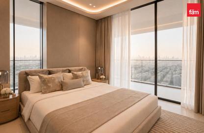 Apartment - Studio - 1 for rent in Binghatti Ghost - Dubai Healthcare City 2 - Al Jaddaf - Dubai