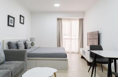 Apartment - Studio - 1 Bathroom for rent in Goldcrest Executive - JLT Cluster C - Jumeirah Lake Towers - Dubai
