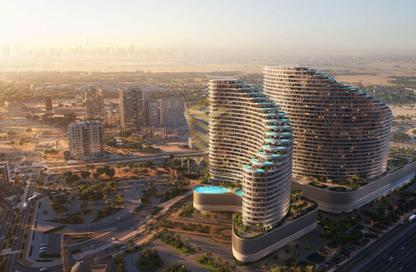 شقة - غرفة نوم - 2 حمامات للبيع في بن غاطي سكايفليم 2 - بينغاتي سكاي فليم - مجان - دبي