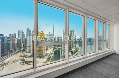 مكتب - استوديو - 1 حمام للايجار في برج تشرشل للأعمال - أبراج تشرشل - الخليج التجاري - دبي