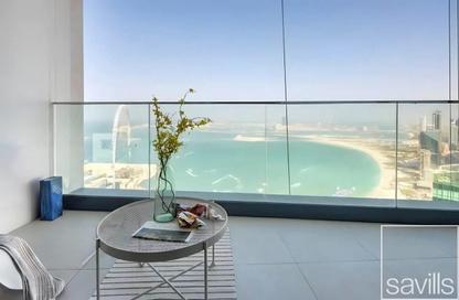 Apartment - 2 - 3 for rent in Jumeirah Gate Tower 1 - The Address Jumeirah Resort and Spa - Jumeirah Beach Residence - Dubai
