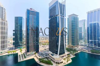 شقة - 2 غرف نوم - 3 حمامات للايجار في برج السيف 3 - برجي السيف - (JLT) مجمع U - أبراج بحيرات الجميرا - دبي