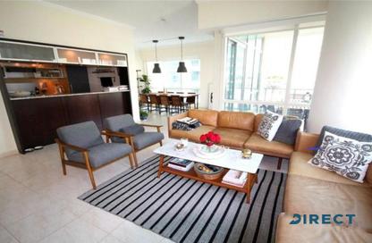 Apartment - 3 Bedrooms - 4 Bathrooms for rent in Al Majara 1 - Al Majara Towers - Dubai Marina - Dubai
