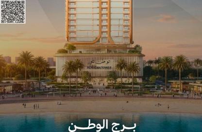 Apartment - 1 - 2 for sale in Al Watan Tower - Ajman Corniche Road - Ajman