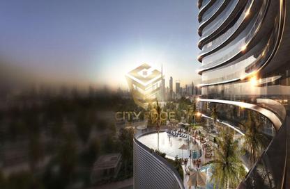 Apartment - 1 Bedroom - 2 Bathrooms for sale in Binghatti Skyflame 2 - Binghatti Skyflame - Majan - Dubai