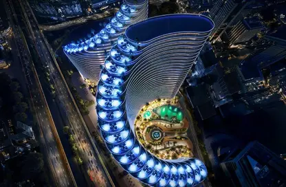 Apartment - 1 Bedroom - 2 Bathrooms for sale in Binghatti Skyflame - Majan - Dubai Land - Dubai