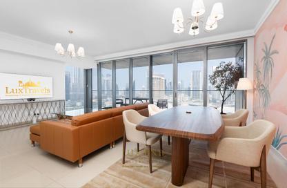 Apartment - 2 - 3 for rent in Boulevard Point - Downtown Dubai - Dubai