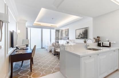 Apartment - Studio - 1 Bathroom for rent in Kempinski BLVD - Downtown Dubai - Dubai