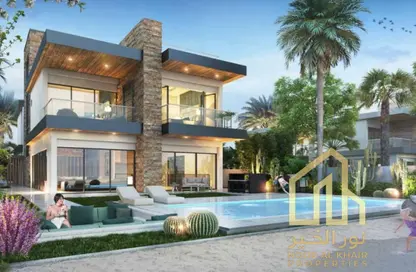 Villa - 5 Bedrooms - 6 Bathrooms for sale in Costa Brava at DAMAC Lagoons - Damac Lagoons - Dubai