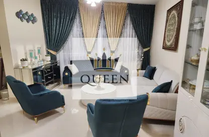 شقة - 2 غرف نوم - 1 حمام للايجار في أورينت تاور 1 - أورينت تاور - البستان - عجمان