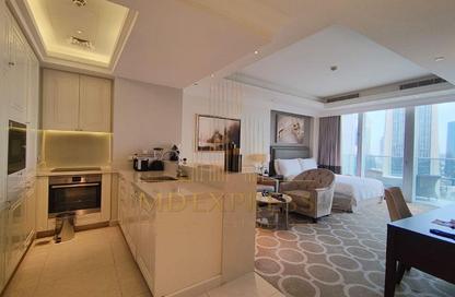 Apartment - Studio - 1 Bathroom for rent in Kempinski BLVD - Downtown Dubai - Dubai
