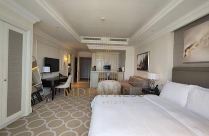 Apartment - Studio - 1 for rent in Kempinski Blvd (The address Blvd) - Downtown Dubai - Dubai