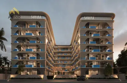 Apartment - 1 Bedroom - 2 Bathrooms for sale in Samana Imperial Garden - Arjan - Dubai