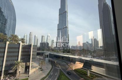 Office Space - Studio - 2 for rent in Emaar Square Building 1 - Emaar Square - Downtown Dubai - Dubai