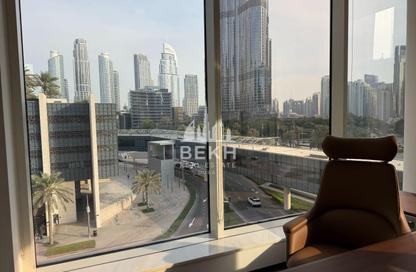 Office Space - Studio - 2 for rent in Emaar Square Building 1 - Emaar Square - Downtown Dubai - Dubai