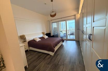 Apartment - 3 Bedrooms - 3 Bathrooms for rent in Marina Residences 6 - Marina Residences - Palm Jumeirah - Dubai