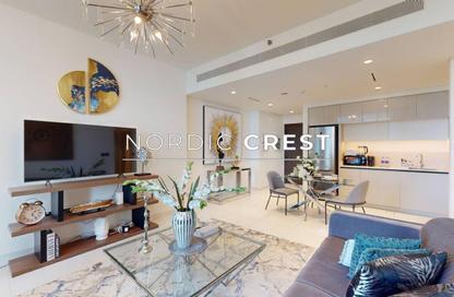 شقة - غرفة نوم - 1 حمام للايجار في برج Marina Vista 2 - مارينا فيستا - إعمار بيتشفرونت - دبي هاربور - دبي