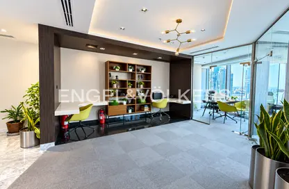 Office Space - Studio - 1 Bathroom for rent in The Prime Tower - Business Bay - Dubai