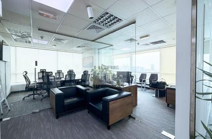 Office Space - Studio - 2 Bathrooms for rent in Concord Tower - Dubai Media City - Dubai
