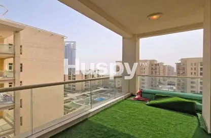 Apartment - 2 Bedrooms - 2 Bathrooms for rent in Al Dhafra 1 - Al Dhafra - Greens - Dubai