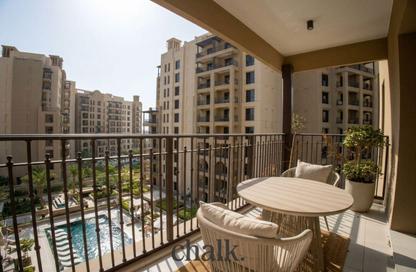 Apartment - 2 Bedrooms - 2 Bathrooms for rent in Jadeel - Madinat Jumeirah Living - Umm Suqeim 3 - Umm Suqeim - Dubai
