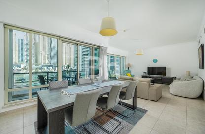 Apartment - 2 Bedrooms - 3 Bathrooms for rent in Al Majara 3 - Al Majara Towers - Dubai Marina - Dubai