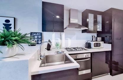 Apartment - Studio - 1 Bathroom for rent in Waters Edge - Business Bay - Dubai