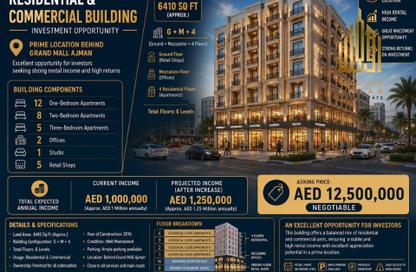 Whole Building - 7+ Bedrooms for sale in Al Rashidiya Towers - Al Rashidiya - Ajman Downtown - Ajman Whole Building - 7+ Bedrooms for sale in Al Rashidiya Towers - Al Rashidiya - Ajman Downtown - Ajman